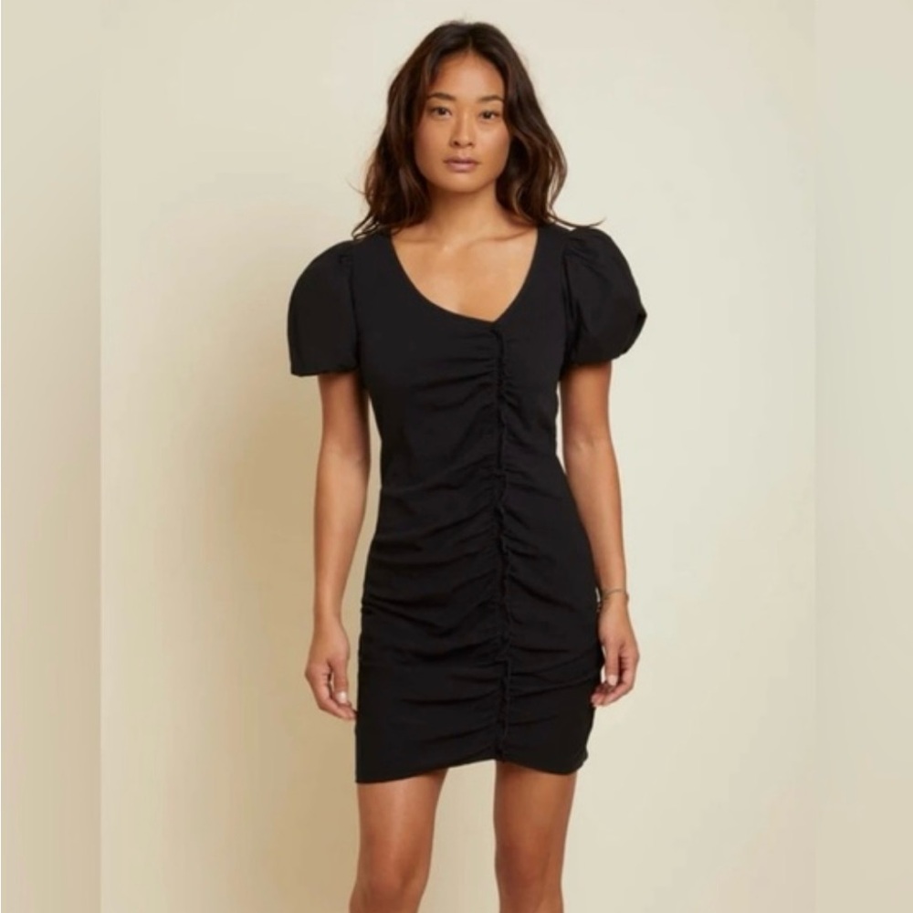 NWOT Nation LTD Sydney Gathered Mini Dress, size medium